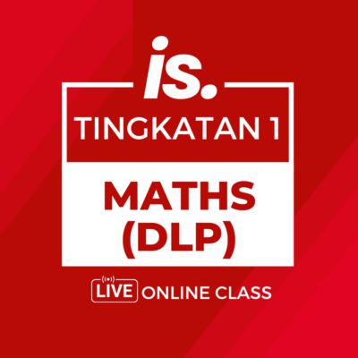 LIVE ONLINE TUITION - MATEMATIK DLP - FORM1-2025