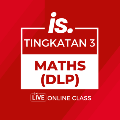 LIVE ONLINE TUITION - MATEMATIK DLP - FORM3-2025