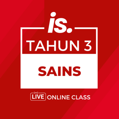 LIVE ONLINE TUITION - SAINS - YEAR3-2025