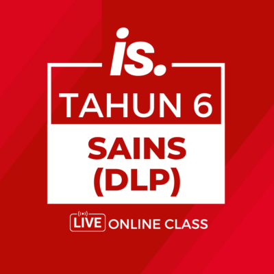 LIVE ONLINE TUITION - SAINS DLP - YEAR6-2025