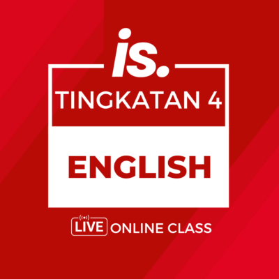 LIVE ONLINE TUITION - ENGLISH - FORM4-2025