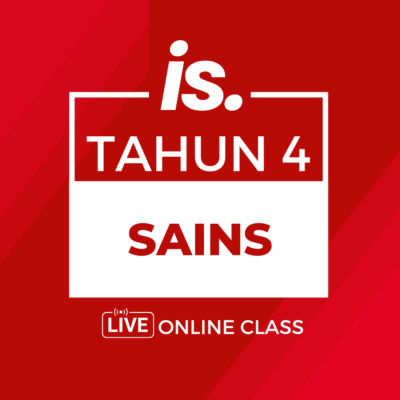 LIVE ONLINE TUITION - SAINS - YEAR4-2025